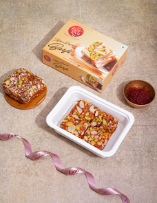 ZAFFRANI DRYFRUIT BARFI