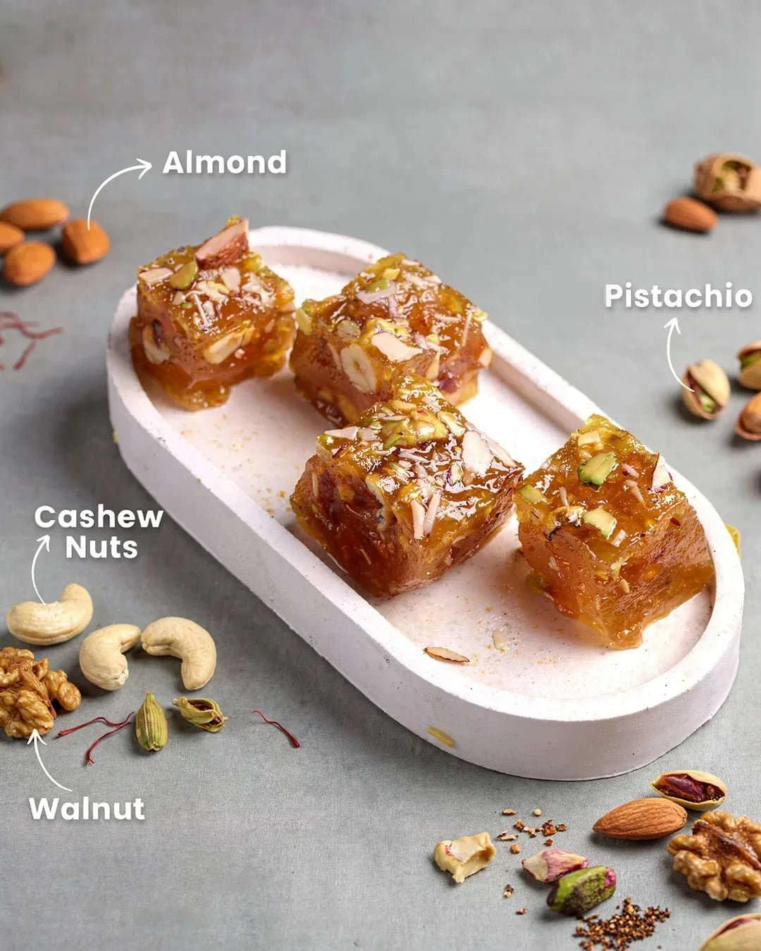 Bombay Pineapple Halwa - 250g - ZAMZAMSWEETS
