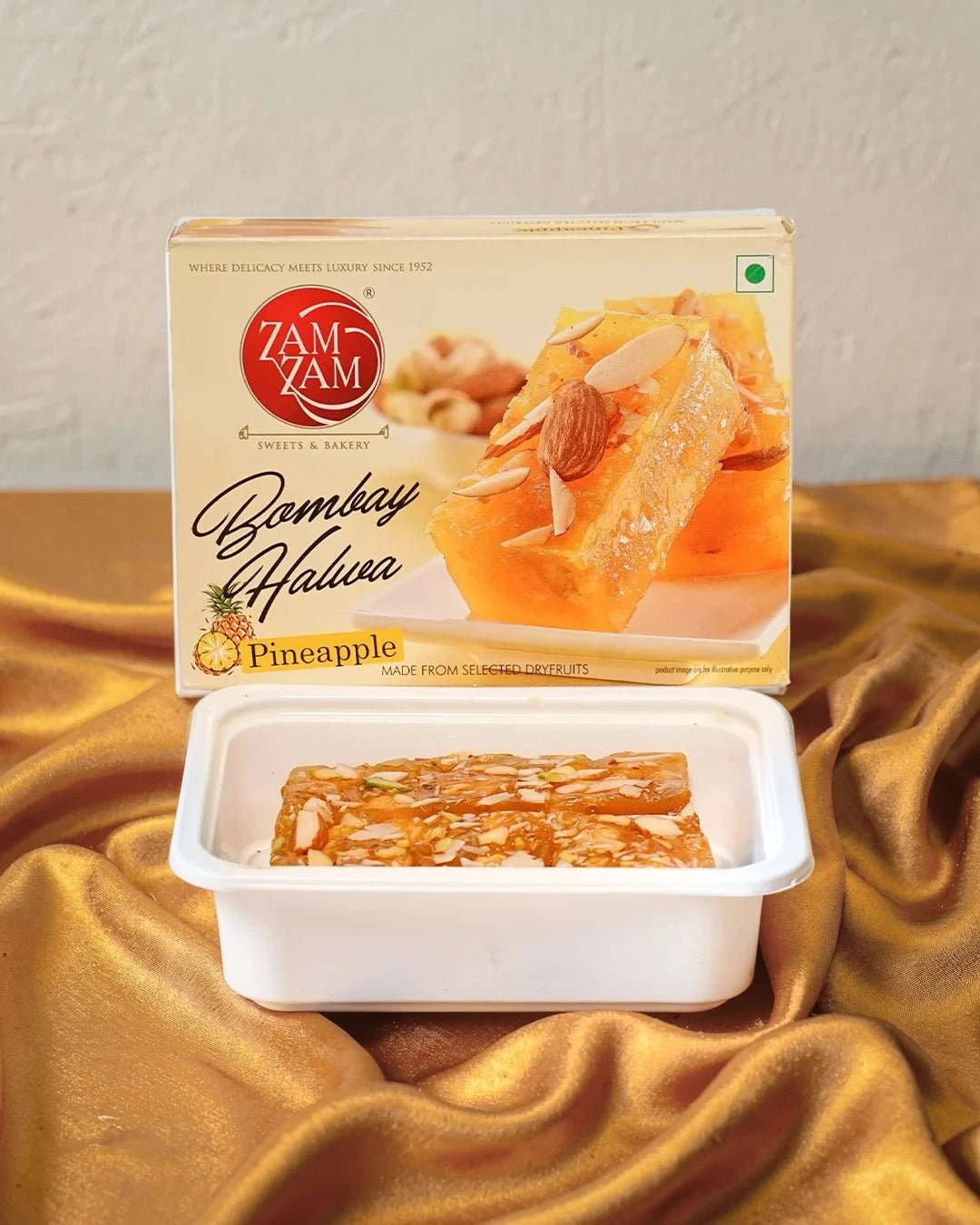 Bombay Pineapple Halwa - 250g - ZAMZAMSWEETS
