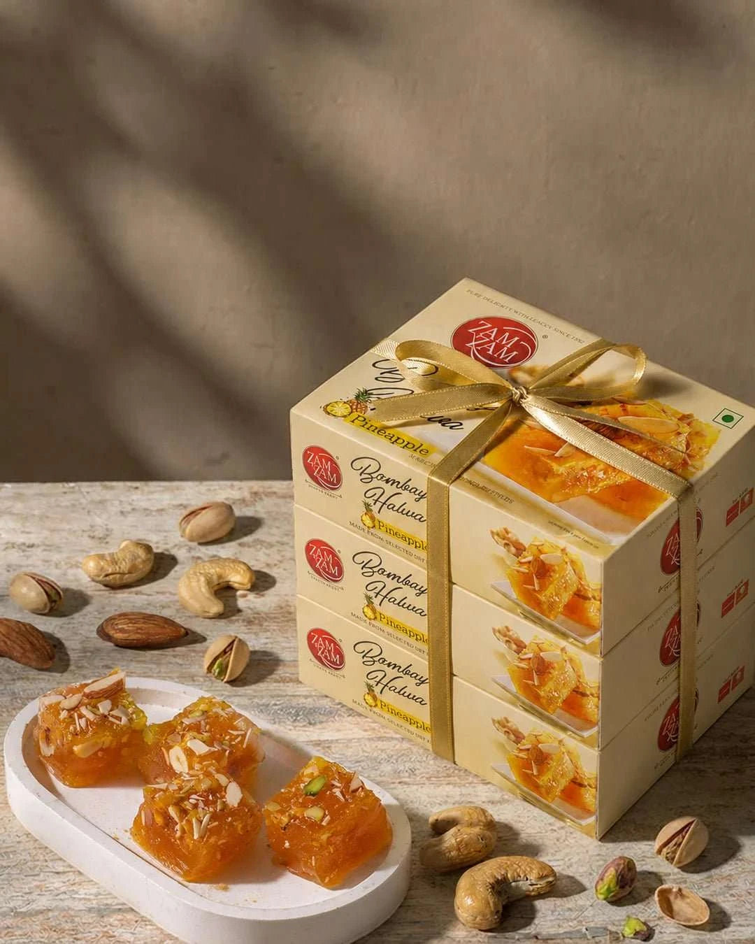 Bombay Pineapple Halwa - 250g - ZAMZAMSWEETS