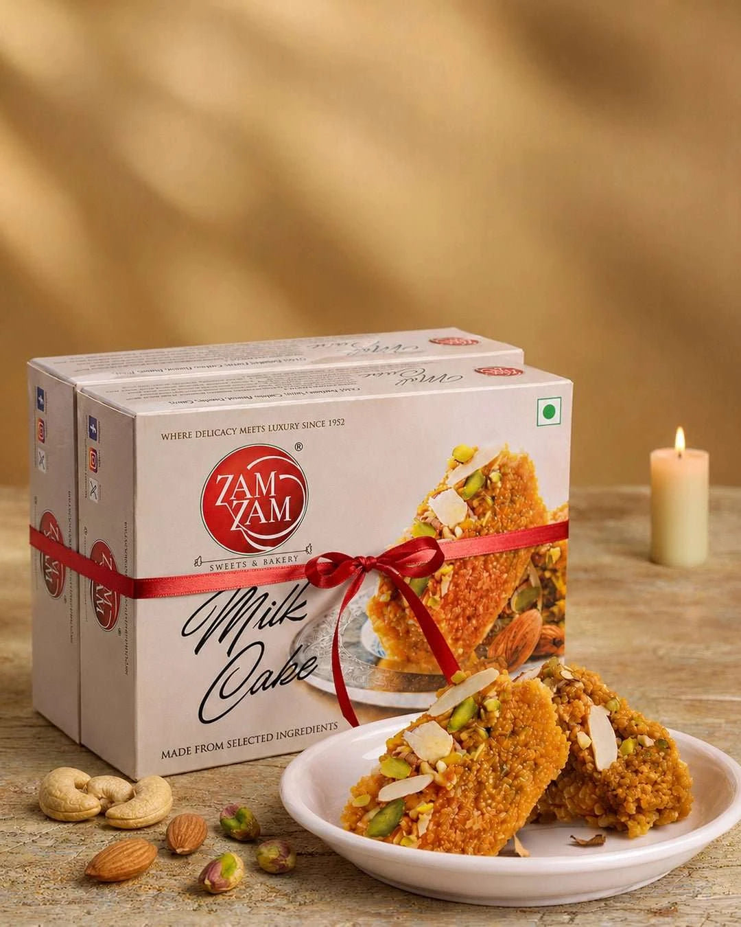 Milk Cake - 250g - ZAMZAMSWEETS