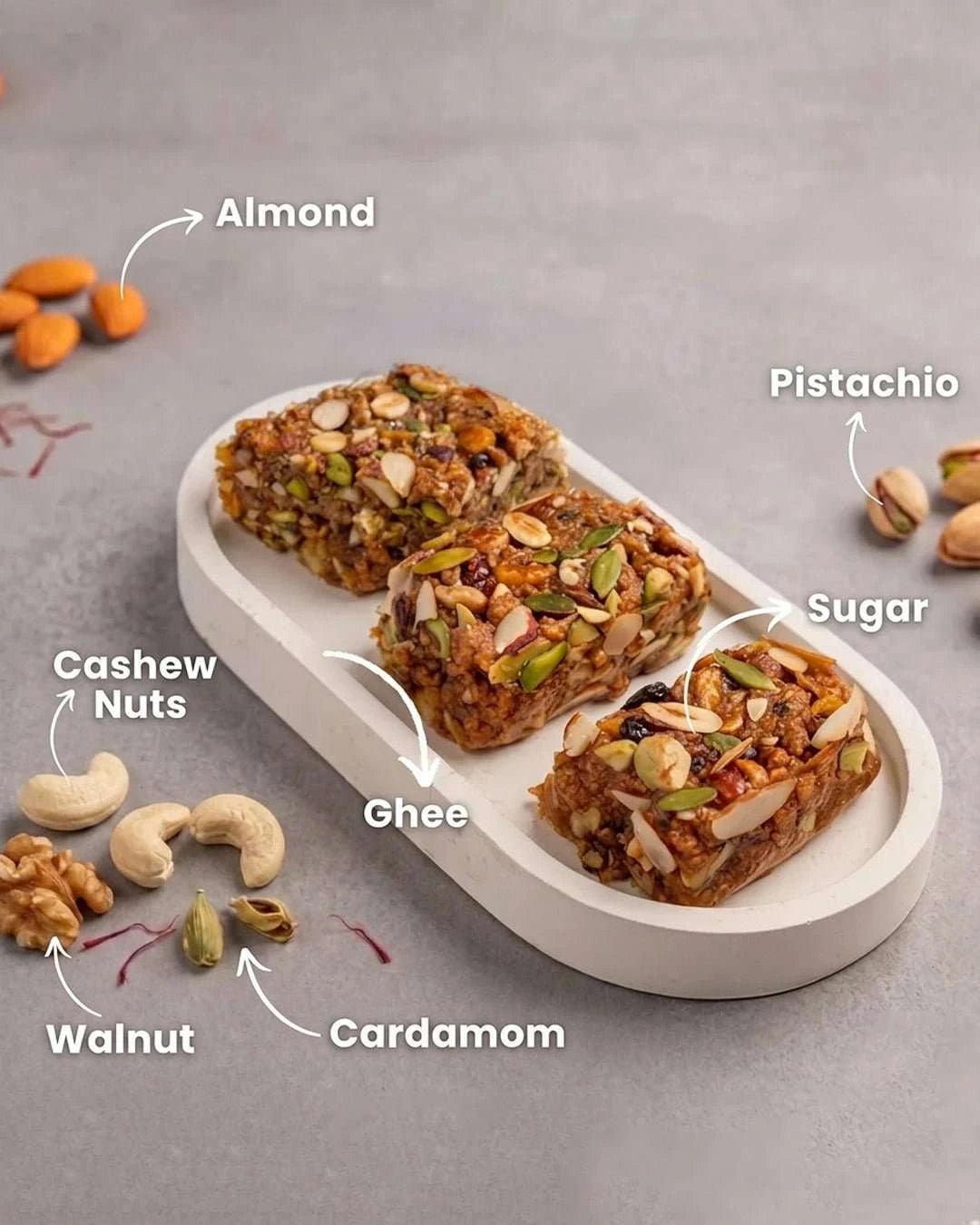 Walnut Habshi Halwa - 250g - ZAMZAMSWEETS