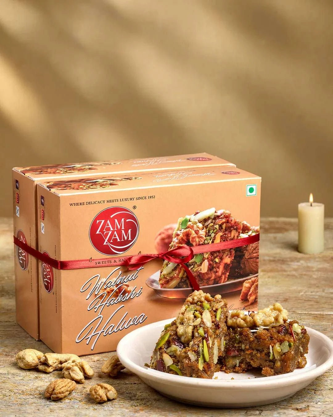 Walnut Habshi Halwa - 250g - ZAMZAMSWEETS